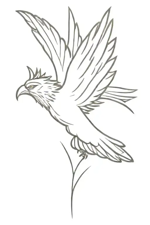 icarus falling without feather   tattoo design idea
