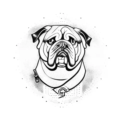 Georgia bulldogs and Atlanta Braves champions tattoo design idea