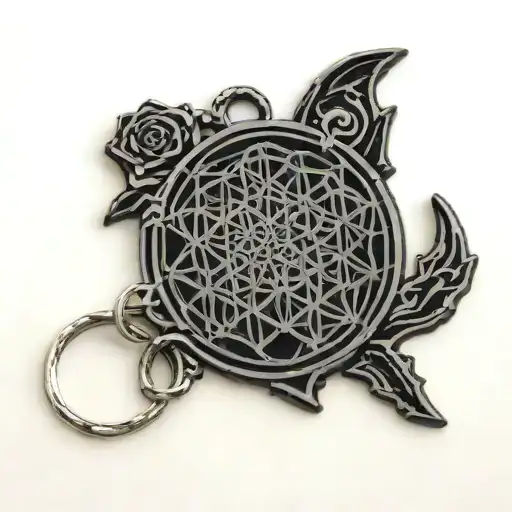 bring me the horizon there is a hell key ring sempiternal logo tattoo design idea