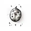 potato  tattoo design idea