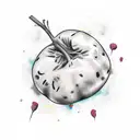 potato  tattoo design idea