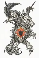 the witcher tattoo design idea