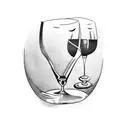 wine Glass and grill tattoo design idea