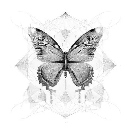 Butterfly with the spotify code of weeknd by ma miller tattoo design idea