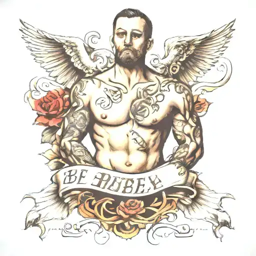 biblical verses on a man's chest tattoo tattoo design idea