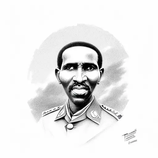 Thomas Sankara tattoo design idea