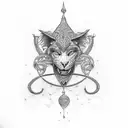 Shango tattoo design idea