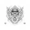 Shango Orisha tattoo design idea