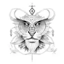 Shango Orisha tattoo design idea