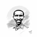 Thomas Sankara tattoo design idea