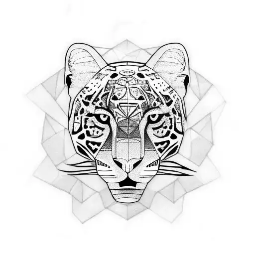 Jaguar tattoo design idea