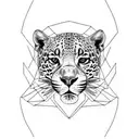 Jaguar tattoo design idea