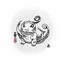 charmander tattoo design idea
