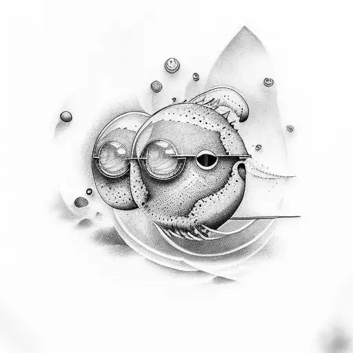 Coquille d'œuf avec lunettes de soleil tattoo design idea