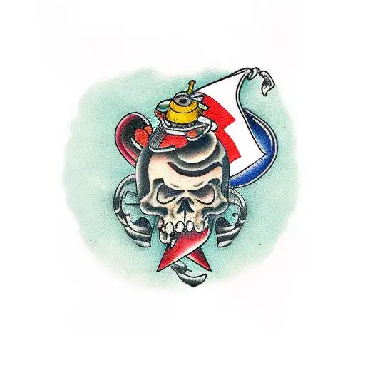 guts tattoo design idea