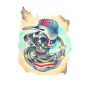 guts tattoo design idea