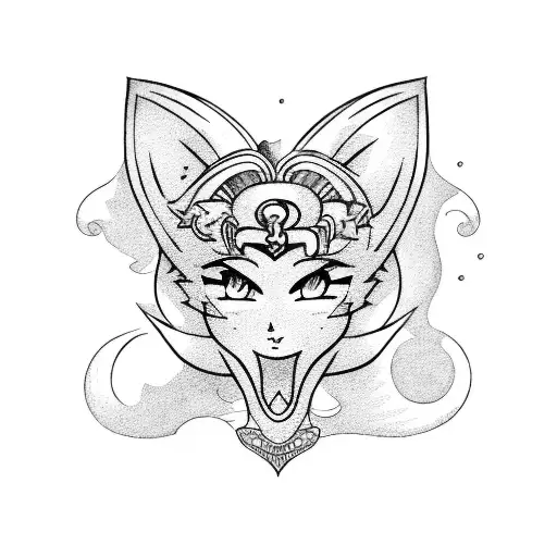 sailor moon  tattoo design idea