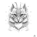 Cherry tattoo design idea