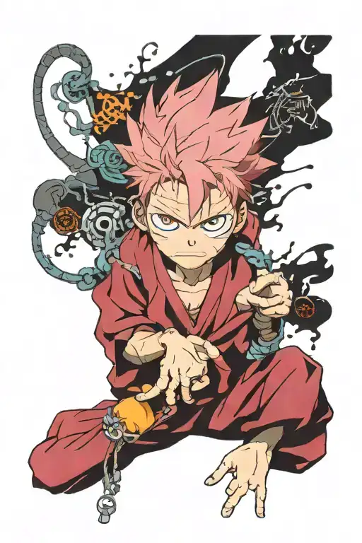 Jujutsu Kaisen Sukun tattoo design idea