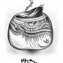 pho tattoo design idea