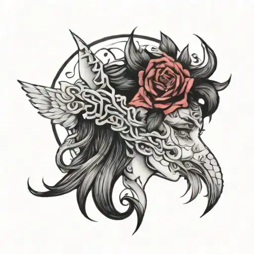 Sophia Scarlett stella writen tattoo design idea