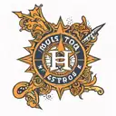 houston astros  tattoo design idea
