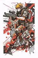 counter strike, one piece, programming code, naruto tattoo design idea