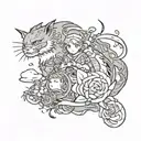 Miyazaki studio ghibli should piece tattoo design idea