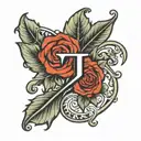 smith with semicolon as the I   tattoo design idea