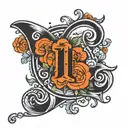 smith with semicolon as the I   tattoo design idea