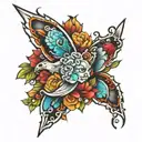 Ethel Cain tattoo design idea