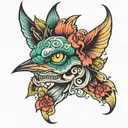 Ethel Cain tattoo design idea