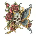 Ethel Cain tattoo design idea