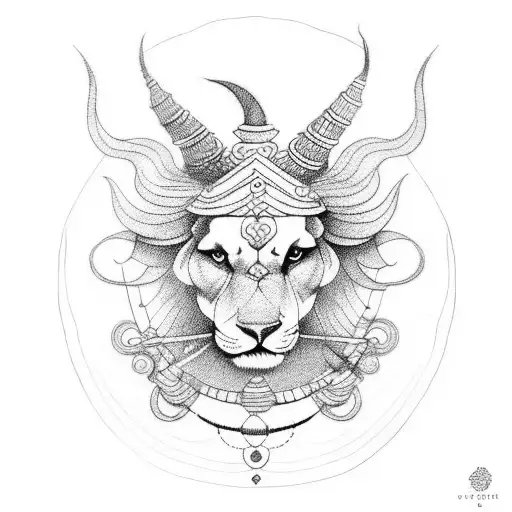shri ram tattoo design idea