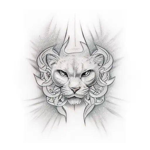 Never giving up tattoo design idea