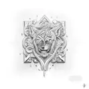 Never giving up tattoo design idea