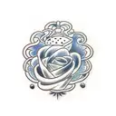 Never giving up tattoo design idea