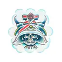 Never giving up tattoo design idea