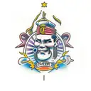 Never giving up tattoo design idea