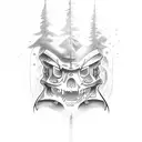 choppa gang  tattoo design idea