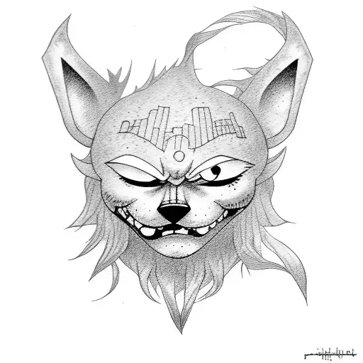 luffy nika tattoo design idea