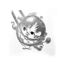 luffy tattoo design idea