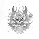 one piece nika tattoo design idea