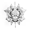 one piece nika tattoo design idea