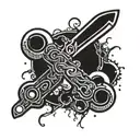 wrench  tattoo design idea