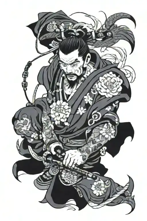 ronin tattoo design idea