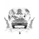 Mazda miata tattoo design idea