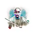 loyal to the game 2pac tattoo design idea