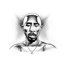 loyal to the game 2pac tattoo design idea