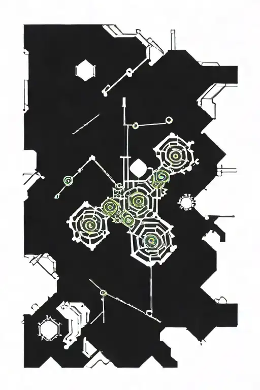 Warhammer mechanicus  tattoo design idea